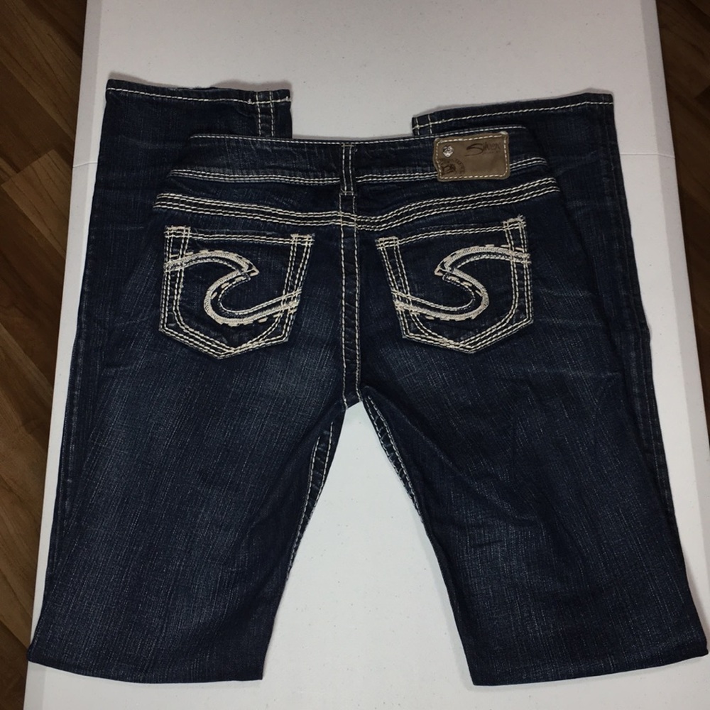 Silver jeans